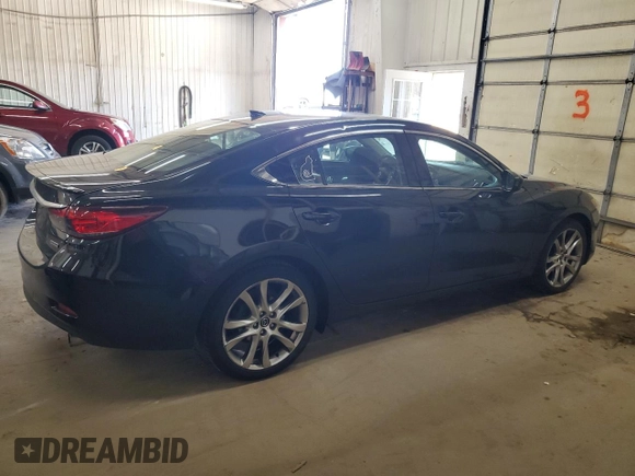 2015 Mazda 6 i Grand Touring with VIN JM1GJ1W63F1166044, listed as a Copart auction lot 54295145 with 181,911 mi miles and Clean Title. Bid and sale history available at carsss.com. Image 3.
