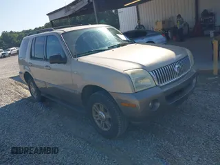 2004 Mercury Mountaineer Convenience with VIN 4M2ZU66K24UJ06465, listed as a IAAI auction lot 42741309 with 156,884 mi miles and . Bid and sale history available at DreamBid. Image 1.