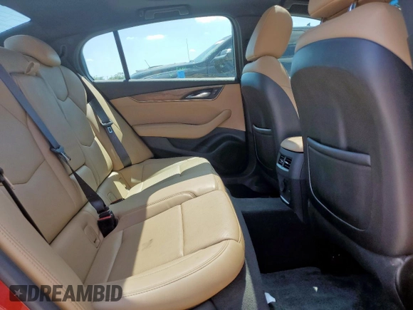 2020 Cadillac CT5 Premium Luxury with VIN 1G6DN5RK3L0139678, listed as a Copart auction lot 58495065 with 76,105 mi miles and Salvage title. Bid and sale history available at DreamBid. Image 10.