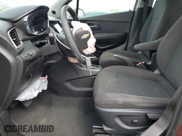 2017 Chevrolet Trax LS with VIN 3GNCJNSB5HL208399, listed as a Copart auction lot 52690765 with 0 mi miles and Clean Title. Bid and sale history available at carsss.com. Image 7.