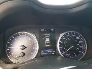2017 Infiniti Q50 3.0t Sport with VIN JN1EV7AR9HM838872, listed as a Copart auction lot 62666234 with 87,657 mi miles and Non Repairable. Bid and sale history available at carsss.com. Image 9.