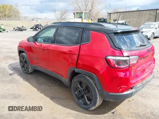 2021 Jeep Compass Altitude with VIN 3C4NJDBB3MT504477, listed as a IAAI auction lot 41886527 with 50,341 mi miles and . Bid and sale history available at DreamBid. Image 3.