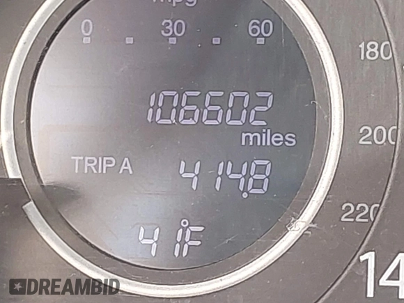2013 Honda CR-V EX-L with VIN 5J6RM3H7XDL048828, listed as a IAAI auction lot 41843054 with 106,602 mi miles and . Bid and sale history available at DreamBid. Image 15.