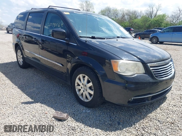 2013 Chrysler Town & Country Touring with VIN 2C4RC1BG1DR662485, listed as a IAAI auction lot 42109856 with 153,277 mi miles. Bid and sale history available at carsss.com. Image 1.
