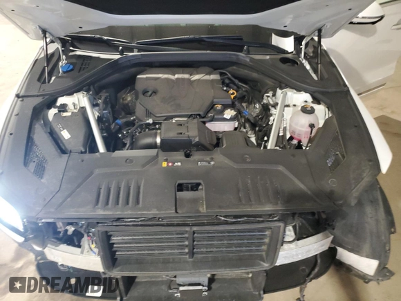2024 Genesis GV70 2.5T with VIN 5NMMADTBXRH007473, listed as a Copart auction lot 65153955 with 11,994 mi miles and Salvage title. Bid and sale history available at DreamBid. Image 12.