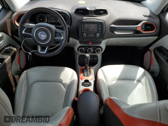2015 Jeep Renegade Limited with VIN ZACCJADT0FPB57482, listed as a Copart auction lot 50270575 with 100,253 mi miles and Salvage Title. Bid and sale history available at DreamBid. Image 8.