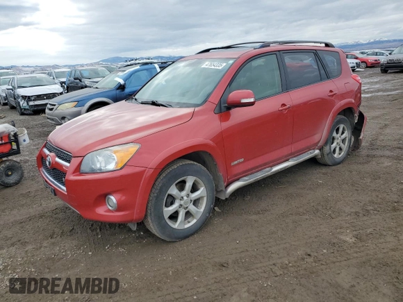 2010 Toyota RAV4 Limited with VIN JTMDK4DV6AD013127, listed as a Copart auction lot 47654335 with 191,935 mi miles and Clean title. Bid and sale history available at DreamBid. Image 1.