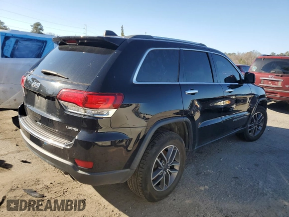 2020 Jeep Grand Cherokee Limited with VIN 1C4RJEBG5LC116003, listed as a Copart auction lot 43516495 with 83,012 mi miles and Salvage Title. Bid and sale history available at carsss.com. Image 3.
