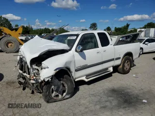 2000 Toyota Tundra SR5 with VIN 5TBRT3414YS002919, listed as a Copart auction lot 58081674 with Not Provided miles and Salvage Title. Bid and sale history available at DreamBid. Image 1.