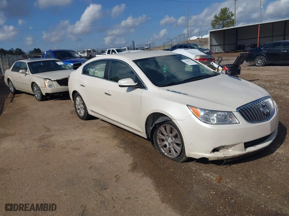 2013 Buick LaCrosse with VIN 1G4GA5E31DF170541, listed as a IAAI auction lot 41448227 with 129,549 mi miles. Bid and sale history available at carsss.com. Image 1.