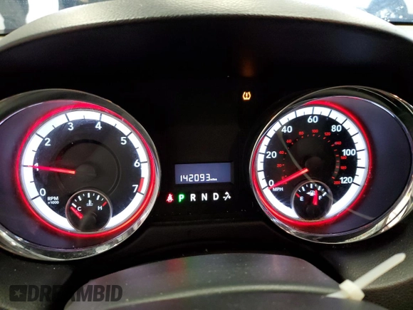 2012 Dodge Grand Caravan SXT with VIN 2C4RDGCG0CR191037, listed as a Copart auction lot 50930675 with 142,093 mi miles and Salvage Title. Bid and sale history available at DreamBid. Image 9.