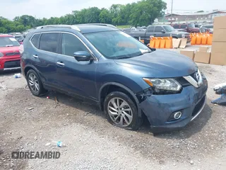 2014 Nissan Rogue S z VIN 5N1AT2MT9EC821658, wystawiony jako IAAI lot #42422372 z przebiegiem 99 454 mil mil oraz . Historia ofert i sprzedaży dostępna na DreamBid. Obrazek 1.