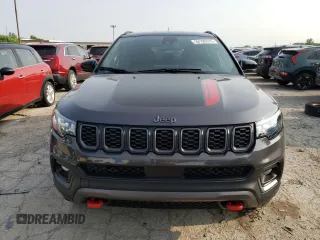 2024 Jeep Compass Trailhawk with VIN 3C4NJDDN8RT130513, listed as a Copart auction lot 59196375 with 1,845 mi miles and Salvage title. Bid and sale history available at DreamBid. Image 5.