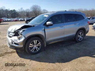 2017 Honda Pilot EX with VIN 5FNYF6H38HB054680, listed as a Copart auction lot 45133725 with 103,764 mi miles and Salvage Title. Bid and sale history available at DreamBid. Image 1.
