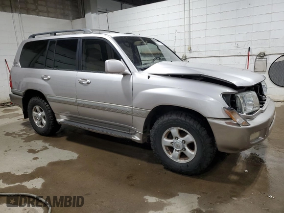 2000 Toyota Land Cruiser with VIN JT3HT05JXY0093444, listed as a Copart auction lot 86171724 with 273,194 mi miles and Salvage Title. Bid and sale history available at carsss.com. Image 4.