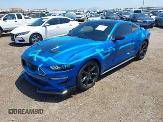 2020 Ford Mustang EcoBoost with VIN 1FA6P8TH3L5133922, listed as a IAAI auction lot 42152718 with 49,809 mi miles. Bid and sale history available at carsss.com. Image 18.