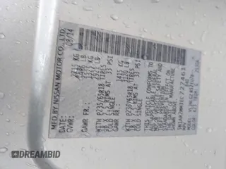 2014 Nissan Pathfinder S with VIN 5N1AR2MM3EC727461, listed as a IAAI auction lot 41789367 with 125,341 mi miles and . Bid and sale history available at DreamBid. Image 9.
