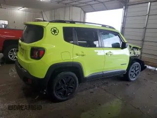 2018 Jeep Renegade Sport with VIN ZACCJBAB8JPH59058, listed as a Copart auction lot 52894125 with 191,622 mi miles and Salvage title. Bid and sale history available at DreamBid. Image 3.