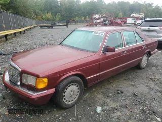 1986 Mercedes-Benz 420 with VIN WDBCA35D7GA275231, listed as a Copart auction lot 68381924 with 239,977 mi miles and Clean Title. Bid and sale history available at carsss.com. Image 1.