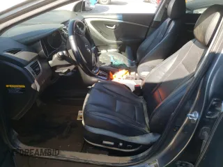 2016 Hyundai Elantra GT with VIN KMHD35LH5GU321649, listed as a Copart auction lot 74807984 with 0 mi miles and Salvage Title. Bid and sale history available at carsss.com. Image 7.