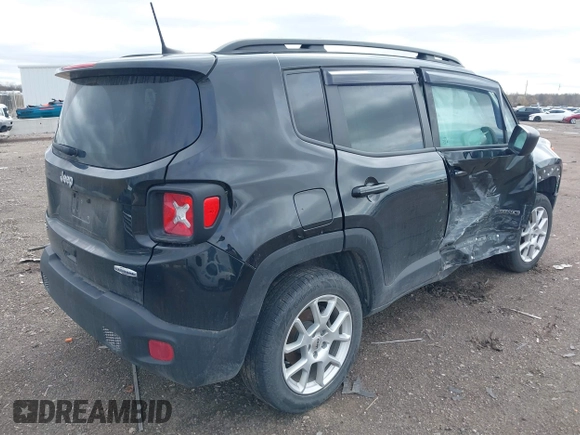 2022 Jeep Renegade Latitude with VIN ZACNJDB15NPN64189, listed as a IAAI auction lot 41909748 with 34,956 mi miles and . Bid and sale history available at DreamBid. Image 4.