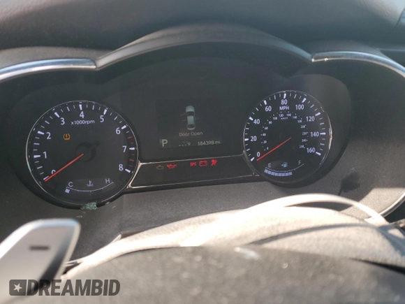 2013 Kia Optima SX with VIN 5XXGR4A6XDG091538, listed as a Copart auction lot 42228445 with 184,398 mi miles and Salvage title. Bid and sale history available at DreamBid. Image 9.