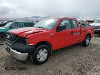 2007 Ford F-150 STX with VIN 1FTRX12WX7NA10395, listed as a Copart auction lot 49348095 with 147,284 mi miles and Salvage Title. Bid and sale history available at carsss.com. Image 1.