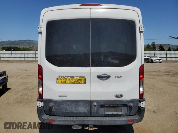 2016 Ford Transit XL with VIN 1FBAX2CG1GKA88905, listed as a Copart auction lot 55480785 with 116,156 mi miles and Clean title. Bid and sale history available at DreamBid. Image 6.