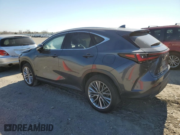 2022 Lexus NX with VIN JTJHKCEZ2N5000126, listed as a Copart auction lot 47527264 with Not Provided miles and Salvage Title. Bid and sale history available at carsss.com. Image 2.