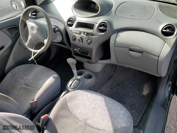 2001 Toyota ECHO with VIN JTDAT123010117491, listed as a Copart auction lot 54008555 with 258,045 mi miles and Salvage Title. Bid and sale history available at carsss.com. Image 8.
