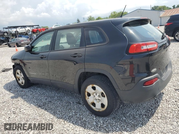 2015 Jeep Cherokee Sport z VIN 1C4PJLAB1FW632654, wystawiony jako Copart lot #65179455 z przebiegiem 220 647 mil mil oraz Szkoda całkowita • Salvage title. Historia ofert i sprzedaży dostępna na DreamBid. Obrazek 2.