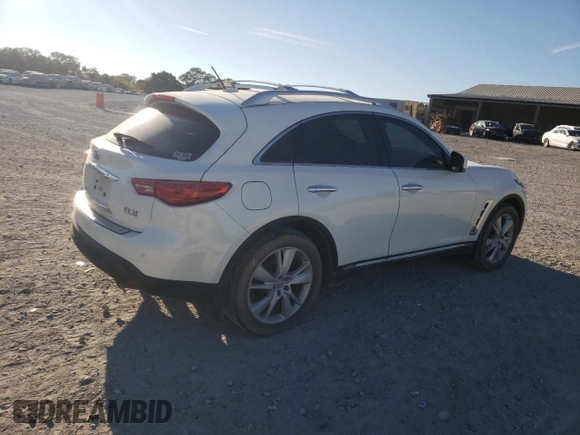 2012 Infiniti FX35 with VIN JN8AS1MU2CM121535, listed as a Copart auction lot 77134044 with 256,998 mi miles and Salvage Title. Bid and sale history available at carsss.com. Image 3.
