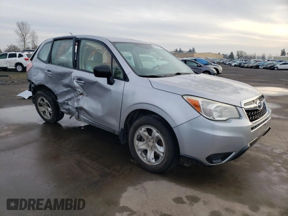2015 Subaru Forester 2.5i with VIN JF2SJAAC4FG440180, listed as a Copart auction lot 87240754 with 81,047 mi miles and Salvage Title. Bid and sale history available at carsss.com. Image 4.