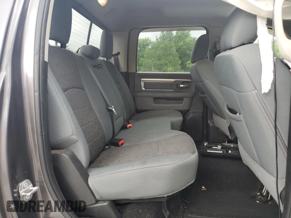 2018 Ram 1500 Big Horn with VIN 1C6RR7LT7JS281562, listed as a Copart auction lot 57679885 with 119,213 mi miles and Salvage title. Bid and sale history available at DreamBid. Image 10.