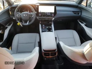 2025 Lexus RX 350 with VIN 2T2BAMCA4SC090873, listed as a Copart auction lot 43447535 with 9,454 mi miles and Salvage Title. Bid and sale history available at DreamBid. Image 8.