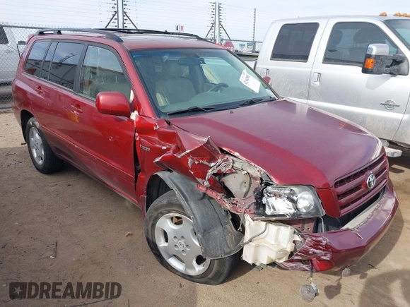 2006 Toyota Highlander w/3rd Row z VIN JTEEP21A760146307, wystawiony jako IAAI lot #42362983 z przebiegiem 135 526 mil mil oraz . Historia ofert i sprzedaży dostępna na DreamBid. Obrazek 1.