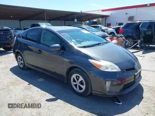 2014 Toyota Prius Four with VIN JTDKN3DU9E0379287, listed as a IAAI auction lot 42324737 with 128,528 mi miles and . Bid and sale history available at DreamBid. Image 1.