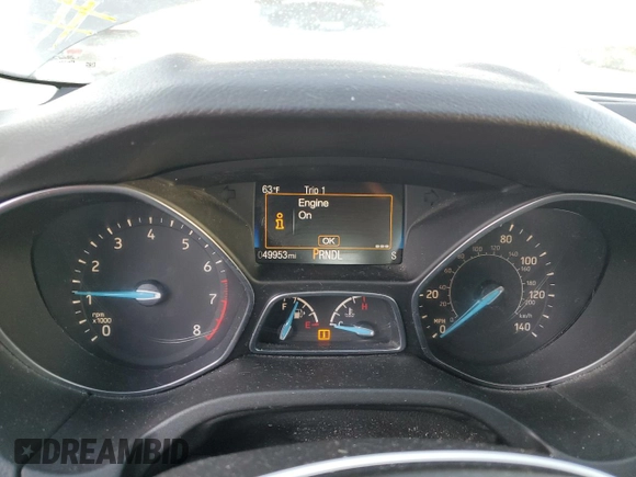 2017 Ford Focus SE z VIN 1FADP3F25HL331714, wystawiony jako Copart lot #77389764 z przebiegiem 49 953 mil mil oraz Szkoda całkowita • Salvage title. Historia ofert i sprzedaży dostępna na DreamBid. Obrazek 9.