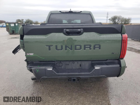 2023 Toyota Tundra 2WD SR5 with VIN 5TFLA5AB8PX028654, listed as a Copart auction lot 41927755 with 5,396 mi miles and Salvage Title. Bid and sale history available at carsss.com. Image 6.