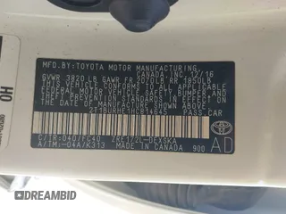 2017 Toyota Corolla L z VIN 2T1BURHE1HC814645, wystawiony jako IAAI lot #42113167 z przebiegiem 111 317 mil mil oraz . Historia ofert i sprzedaży dostępna na DreamBid. Obrazek 9.