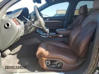 2014 Audi A8 3.0T with VIN WAURGAFD7EN011250, listed as a Copart auction lot 83664654 with 102,924 mi miles and Salvage title. Bid and sale history available at DreamBid. Image 7.