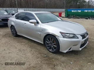 2013 Lexus GS 350 with VIN JTHCE1BL4D5017127, listed as a IAAI auction lot 41693967 with 152,345 mi miles. Bid and sale history available at carsss.com. Image 1.