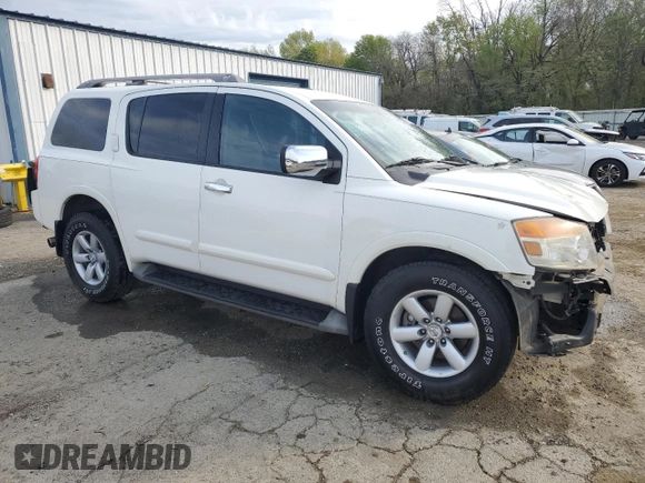 2011 Nissan Armada SV with VIN 5N1BA0ND9BN621546, listed as a Copart auction lot 50349545 with 94,226 mi miles and Salvage Title. Bid and sale history available at DreamBid. Image 4.
