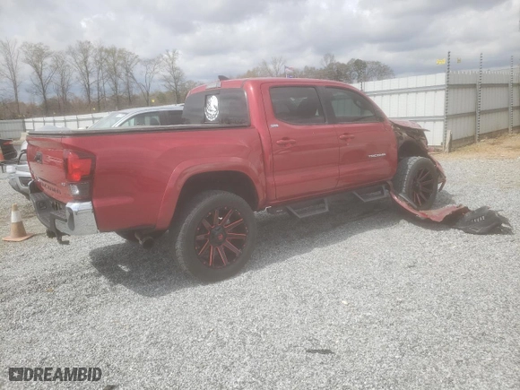 2019 Toyota Tacoma 4WD SR with VIN 3TMCZ5AN2KM217172, listed as a Copart auction lot 50065195 with 49,858 mi miles and Salvage Title. Bid and sale history available at carsss.com. Image 3.