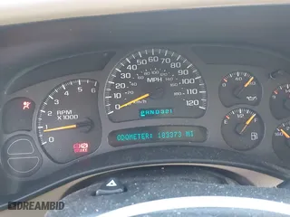 2003 Chevrolet Tahoe LT with VIN 1GNEC13Z33R213707, listed as a IAAI auction lot 41796469 with 183,373 mi miles. Bid and sale history available at carsss.com. Image 7.