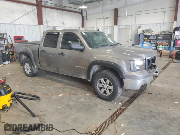 2009 GMC Sierra 1500 with VIN 2GTEK233X91109679, listed as a Copart auction lot 51445445 with 229,012 mi miles and Clean Title. Bid and sale history available at DreamBid. Image 4.