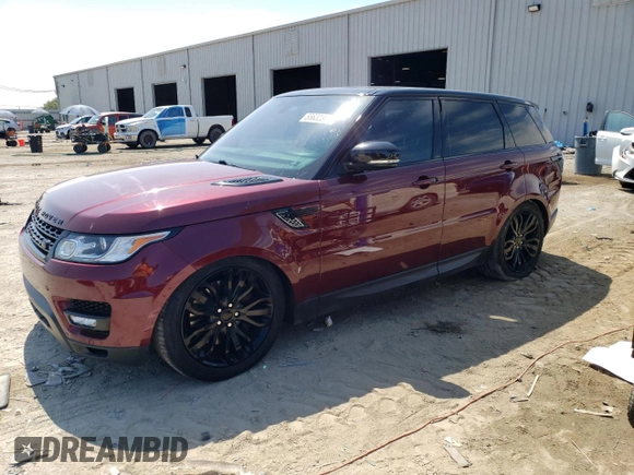 2015 Land Rover Range Rover Sport Supercharged with VIN SALWR2TFXFA531374, listed as a Copart auction lot 55632385 with 141,523 mi miles and Clean Title. Bid and sale history available at DreamBid. Image 1.