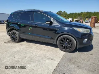 2017 Ford Escape Titanium with VIN 1FMCU0J93HUE84535, listed as a Copart auction lot 48172295 with 92,973 mi miles and Salvage Title. Bid and sale history available at carsss.com. Image 4.