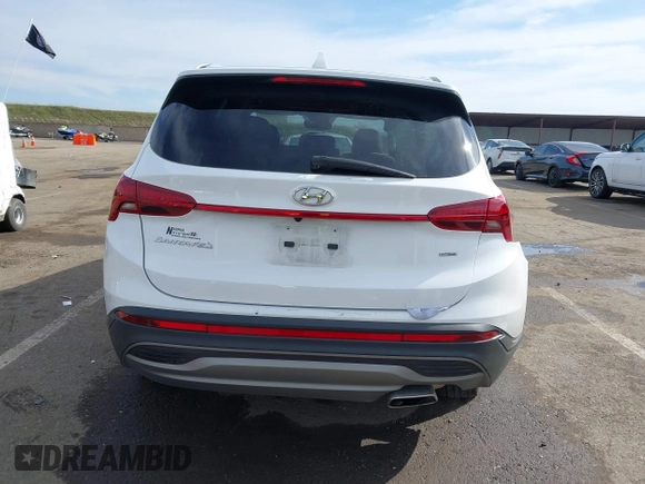 2023 Hyundai Santa Fe SE with VIN 5NMS1DAJ1PH562651, listed as a IAAI auction lot 41566367 with 34,881 mi miles. Bid and sale history available at carsss.com. Image 16.