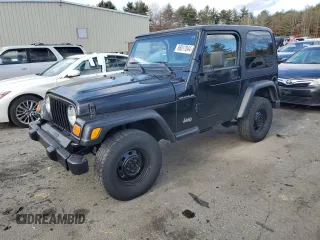 2002 Jeep Wrangler SE with VIN 1J4FA29P82P732805, listed as a Copart auction lot 86017044 with 138,679 mi miles and Salvage Title. Bid and sale history available at carsss.com. Image 1.